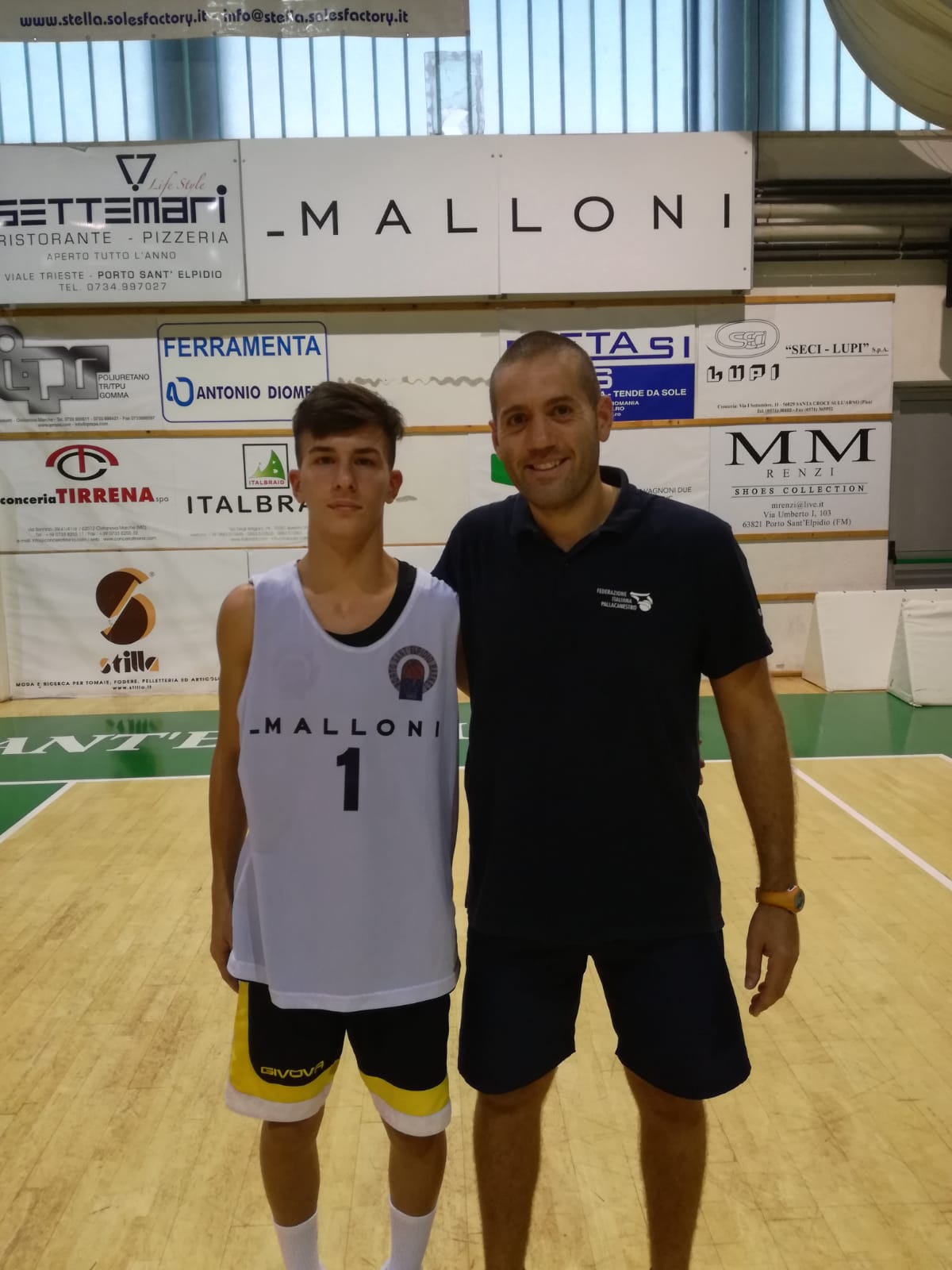 Malloni & Sporting: acquistato a titolo definitivo Leonardo Camarri