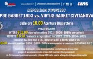 P.S.Elpidio Bk-Civitanova: le disposizioni di accesso al Palasport