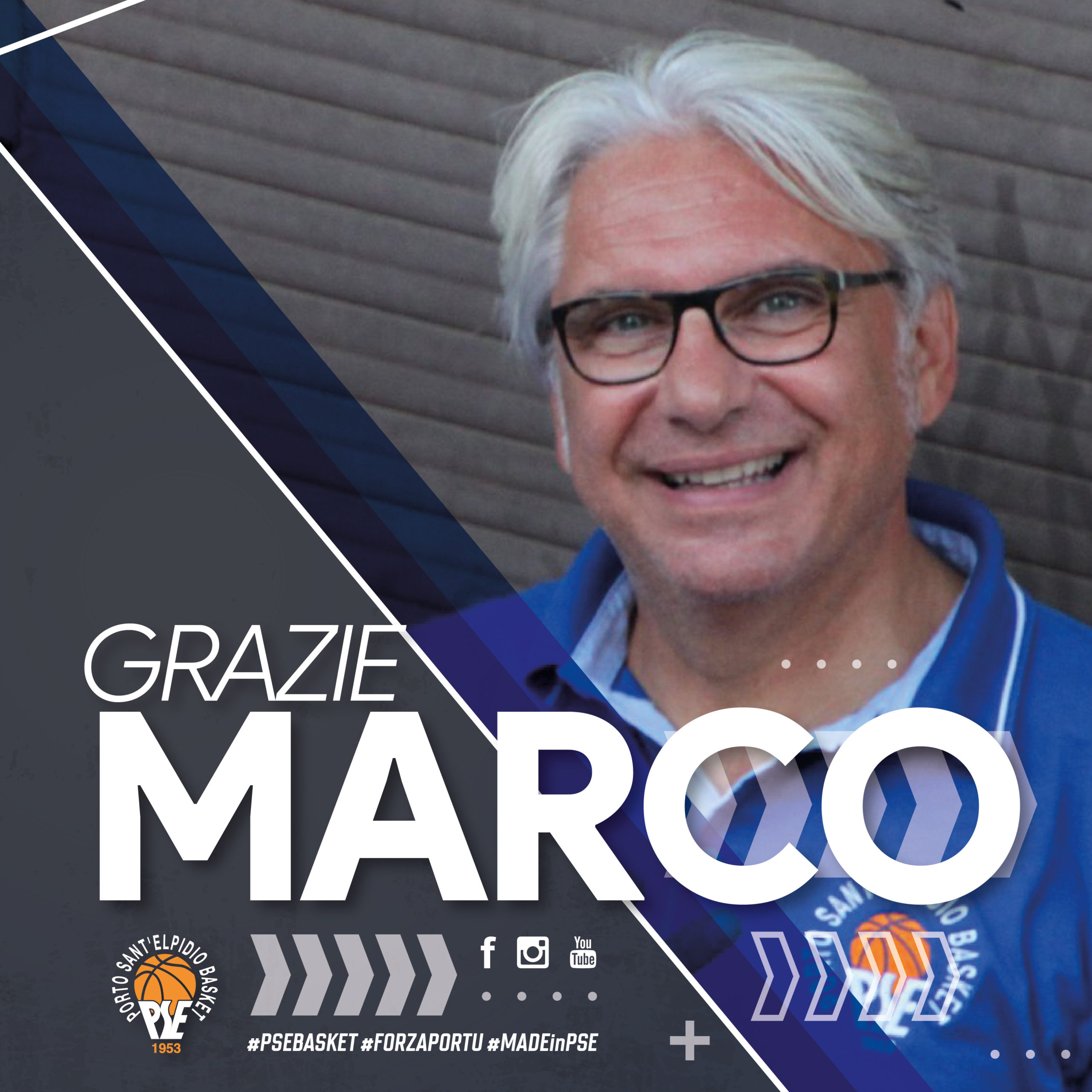 Porto Sant'Elpidio Basket saluta il prof. Mario Matricardi