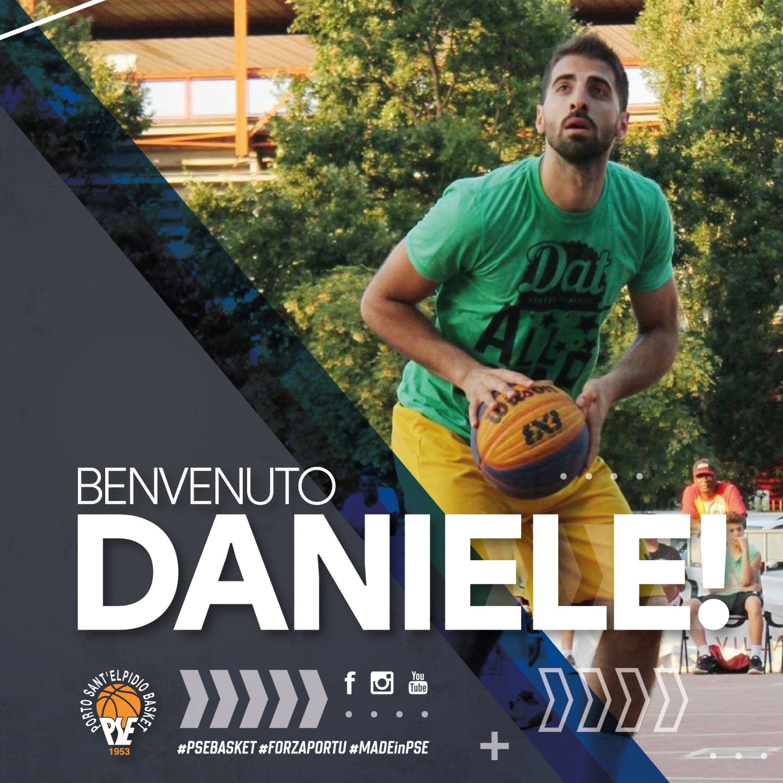 P.S.Elpidio Basket: nel “pitturato” c’è Daniele Venditti
