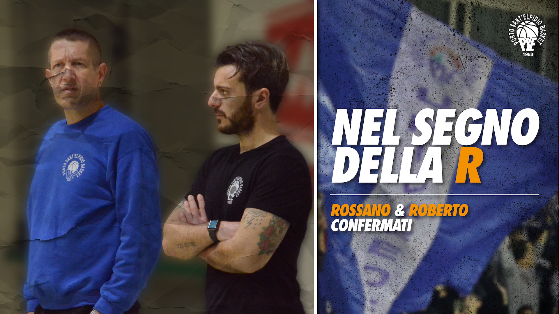 Si riparte da due certezze: Rossano Cappella e Roberto Ramini continuano in biancoazzurro!