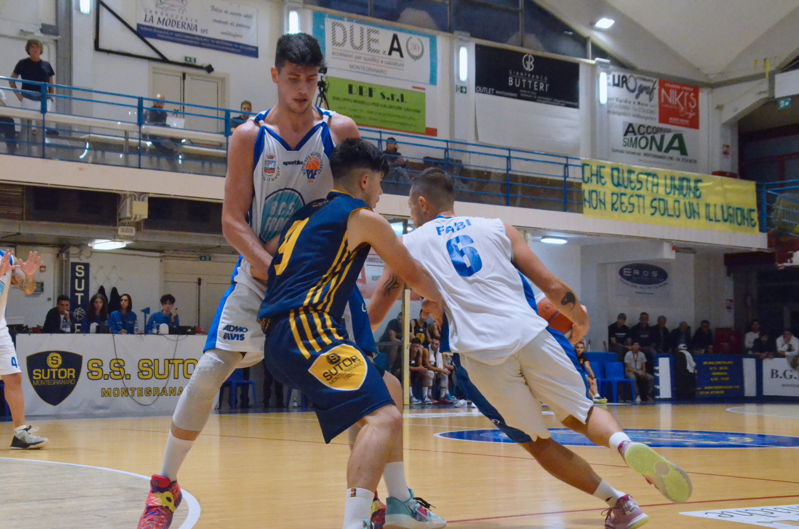 Sutor Montegranaro - PSE Basket 62-57: Il Derby sfugge per un soffio