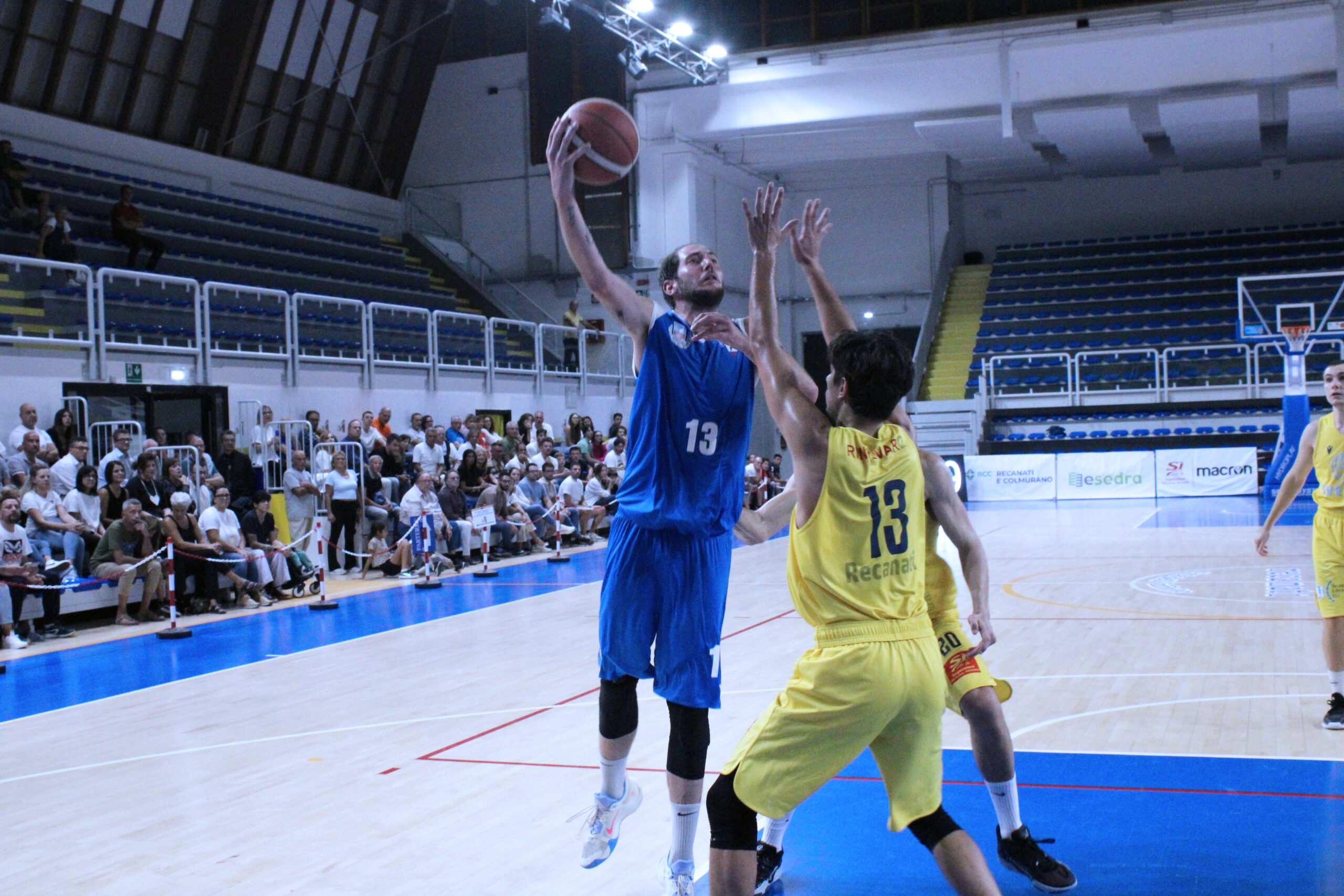 Pallacanestro Recanati - PSE Basket 74-61: si parte con una sconfitta!