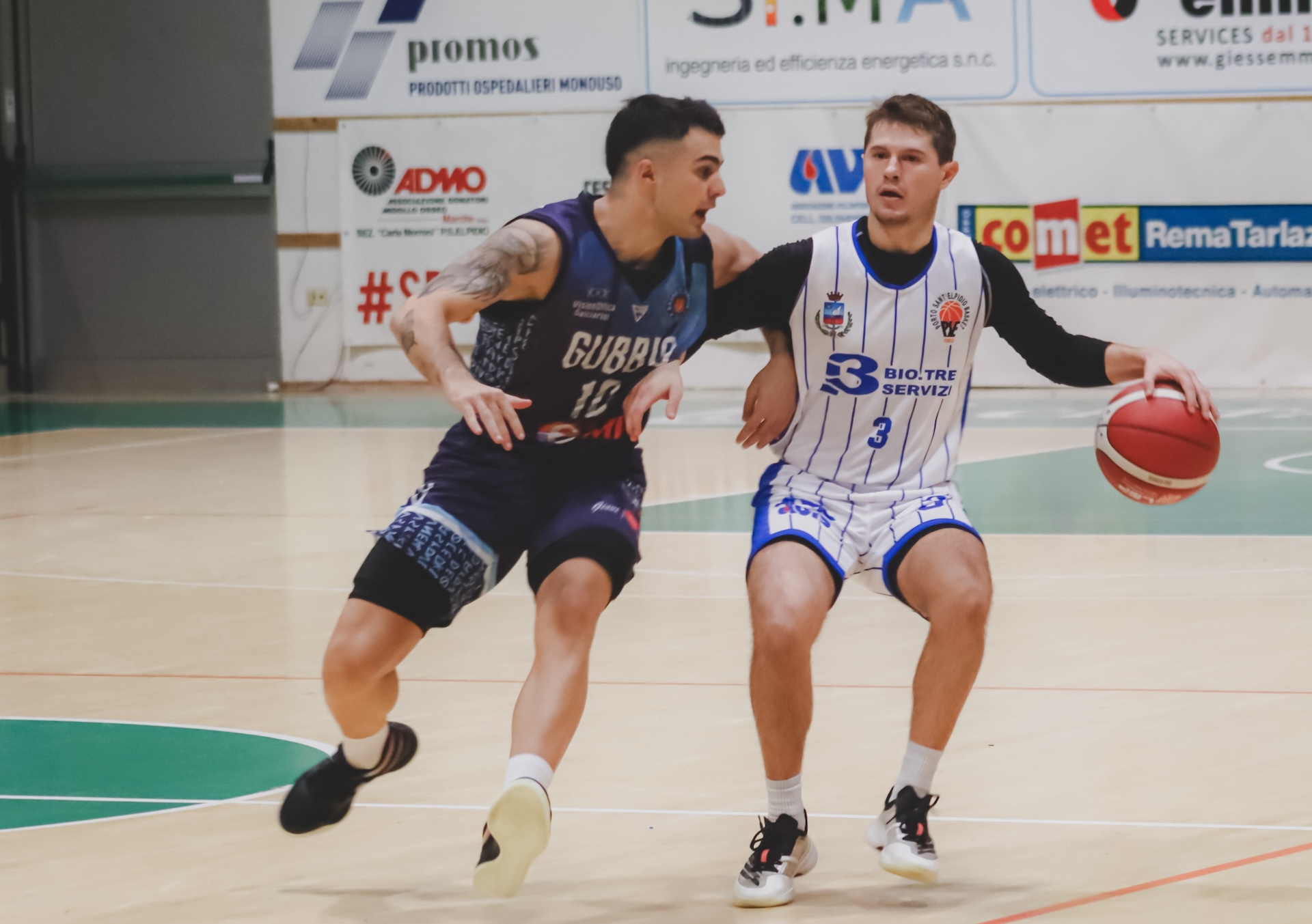 Porto Sant’Elpidio, buio pesto: Gubbio passa al Palas 48-57